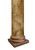 Roman Corinthian - FAD Faux Marble Finish Column - Base Finish - Antique Bronze, Blackened Bronze - #CPF-002-RC