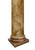 Roman Corinthian - FAD Faux Marble Finish Column - Base Finish -  Antique Bronze, Brass, Olympic Gold - #CPF-002-RC