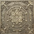 Ornamental Crest - Faux Tin Ceiling Tile - 24 in x 24 in - #DCT18 - Classic Aged Brass