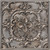 Lattice Crown - Faux Tin Ceiling Tile - 24 in x 24 in - #DCT19 - Aged Silver
