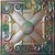 Vintage Scroll - Faux Tin Ceiling Tile - 24 in x 24 in - #DCT22 - Aged Colourful