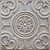 Classical Circles - Faux Tin Ceiling Tile - 24 in x 24 in - #DCT50 - Antique White