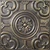 Classical Circles - Faux Tin Ceiling Tile - 24 in x 24 in - #DCT50 - Ancient Gold