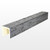 Faux Wood Beam - Hand Hewn + Gray