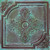 Florentine - Faux Tin Ceiling Tile - 24x24 -  #280 - Medieval Blue