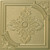 Florentine - Faux Tin Ceiling Tile - 24x24 -  #280 -  Brass