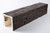 Faux Wood Beam - Hand Hewn + Espresso