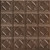 Carnivale - Powder Coated - Tin - Wall and Ceiling Patterns - #207 - 24"x24" - Bronze