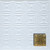 Daisy Quilt - Powder Coated - Tin - Wall and Ceiling Patterns - #200 - 24"x24" - Gold Nugget