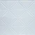 Right On - Powder Coated - Tin Ceiling Tile - #215 - 24"x24" - White