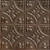 Tiptoe - Shanko - Powder Coated - Tin - Wall and Ceiling Patterns - #309 - 24"x24" - Bronze