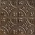 Tiptoe - Powder Coated - Tin - Wall and Ceiling Patterns - #309 - 24"x24" - Bronze