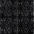Tiptoe - Shanko - Powder Coated - Tin - Wall and Ceiling Patterns - #309 - 24"x24" - Black