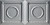 Victory - Powder Coated - Tin Ceiling Tile - #503 - 24"x48" - Lacquered steel