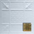 Raleigh - Powder Coated - Tin - Wall and Ceiling Patterns - #523 - 24"x24" - Gold Nugget