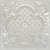 Majestic - Powder Coated - Tin Ceiling Tile - #500 - 24"x24" - Eggshell White