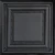 Eyelet - Powder Coated - Tin - Wall and Ceiling Patterns - #504 - 24"x24" - Black