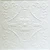 Powder Coated - Tin - Wall and Ceiling Patterns - #501 - 24"x24" - Eggshell White