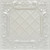 Romeo, Romeo - Shanko - Powder Coated - Tin Ceiling Tile - #502 - 24"x24" - Eggshell White