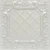 Romeo, Romeo - Powder Coated - Tin Ceiling Tile - #502 - 24"x24" - Eggshell White