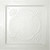 Charlemagne - Powder Coated - Tin - Wall and Ceiling Patterns - #518 - 24"x24" - Eggshell White