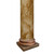Roman Corinthian - FAD Faux Marble Finish Column - Base Finish - Antique Bronze, Blackened Bronze - #CPF-001-RC