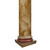 Roman Corinthian - FAD Faux Marble Finish Column - Base Finish - Antique Copper, Brass, Olympic Gold - #CPF-001-RC