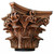 Roman Corinthian - FAD Faux Marble Finish Column Capital - #CPCF-RC-AB - Antique Bronze Finish