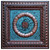 Laurel Wreath III - FAD Hand Painted Ceiling Tile - #CTF-004-3 