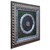 Laurel Wreath V - FAD Hand Painted Ceiling Tile - #CTF-004-5 - Side View