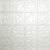 Clover - Tin Ceiling Tile  - 24 in x 24 in - #203 - Eggshell White