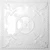 Bourbon - Tin Ceiling Tile - 24 in x 24 in - #520 - White