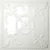 Bourbon - Powder Coated - Tin Ceiling Tile - 24 in x 24 in - #520 - Eggshell White