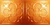 Gael - Tin Ceiling Tile - #540 - 24"x48" - Lincoln Copper