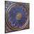 Rose Window III - FAD Hand Painted Ceiling Tile - #CTF-007-3 - Side View