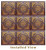 Steampunk IV - FAD Hand Painted Ceiling Tile - #CTF-006-4 - Installed View