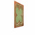 Faux Tin Ceiling Tile - Drop In - 24"x24" - Copper Patina in Side View - #287