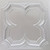 Faux Tin Ceiling Tile - Drop In - 24"x24" - Silver - #287