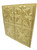 Faux Tin Ceiling Tile - Glue Up - 24"x24" - Brass - #292 - Side View