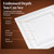 Economy 2 ft. x 2 ft. PVC Lay-in Ceiling Tile Packs - #232 - Plain White -  Featured - Image