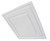 Economy 2 ft. x 2 ft. PVC Lay-in Ceiling Tile - Side View