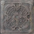 Antique Crosses - Faux Tin Ceiling Tile - 24 in x 24 in - #DCT31 - Old Wood Gray