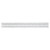 Puffy Arches - Powder Coated Tin Cornice - 2.6 in. Wide 48 in. Long - #810 - White
