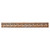 Puffy Arches - Powder Coated Tin Cornice - 2.6 in. Wide 48 in. Long - #810 - Lincoln Copper