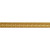 Puffy Arches - Powder Coated Tin Cornice - 2.6 in. Wide 48 in. Long - #810 - Gold Nugget