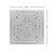 Bijou and Bee Bee 20 in x 20 in Glue-up Styrofoam Ceiling Tile Pack - #R126 - Old Black White - Measurement 