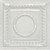 Victory 2 ft x 2 ft Shanko - Wall and Ceiling Patterns - #503 - (Pack of 6 and 12) - Eggshell White