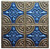 Wrought Iron IV - FAD Hand Painted Ceiling Tile - #CTF-008-4