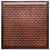 Rustic Lattice VI - FAD Hand Painted Ceiling Tile - #CTF-017-6
