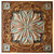 Milan - FAD Faux Patina Finish Hand Painted Ceiling Tile - #CTF-040